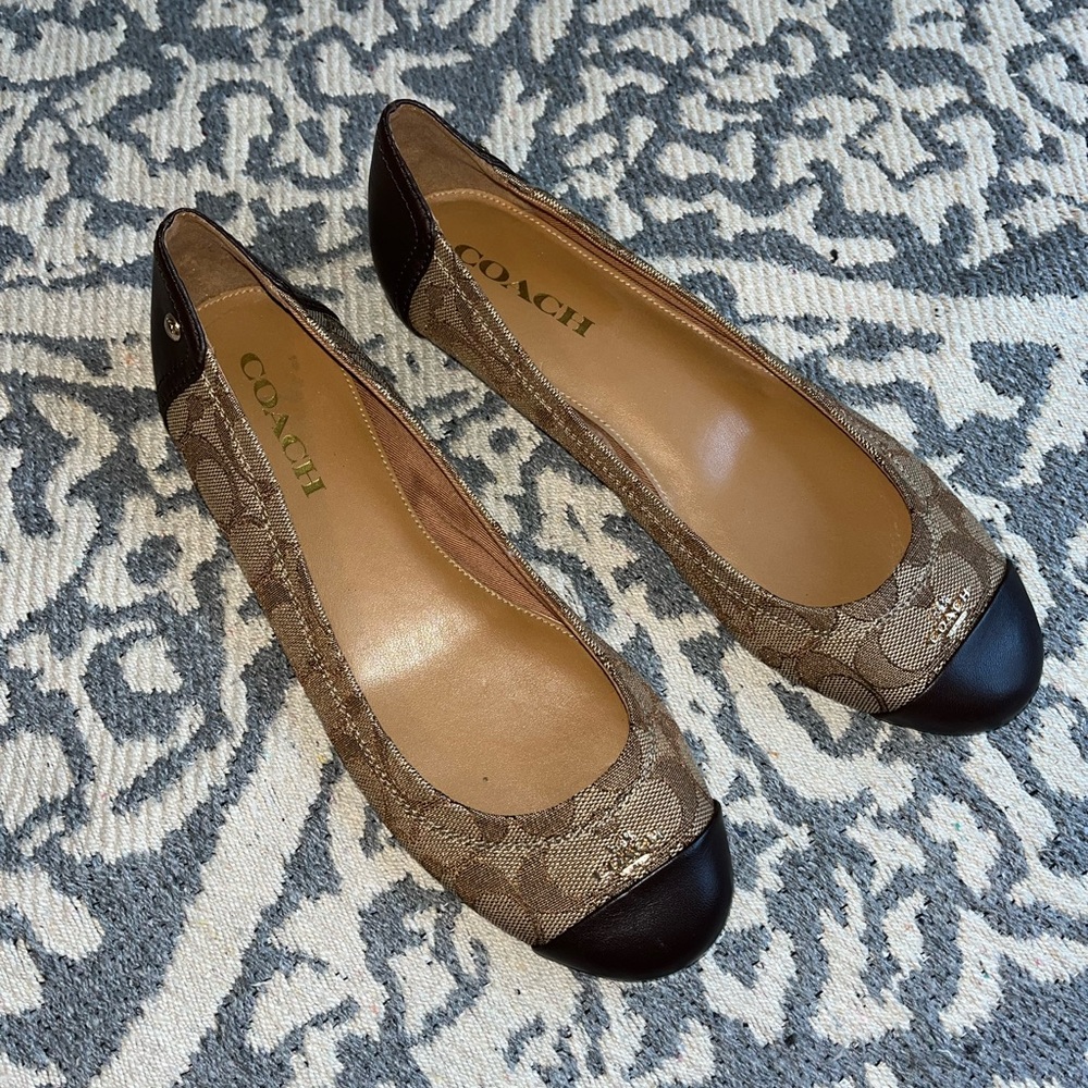 Coach Chelsea Monogram Ballet Flats